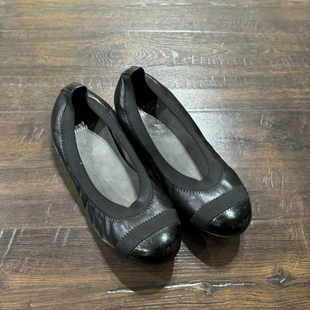 Stuart Weitzman Black Ballet Flats Size EU 36 Women